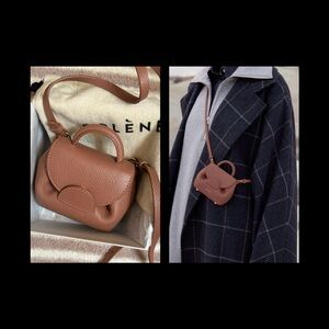 Polene Un Micro, fit cardholder, key, and lipstick